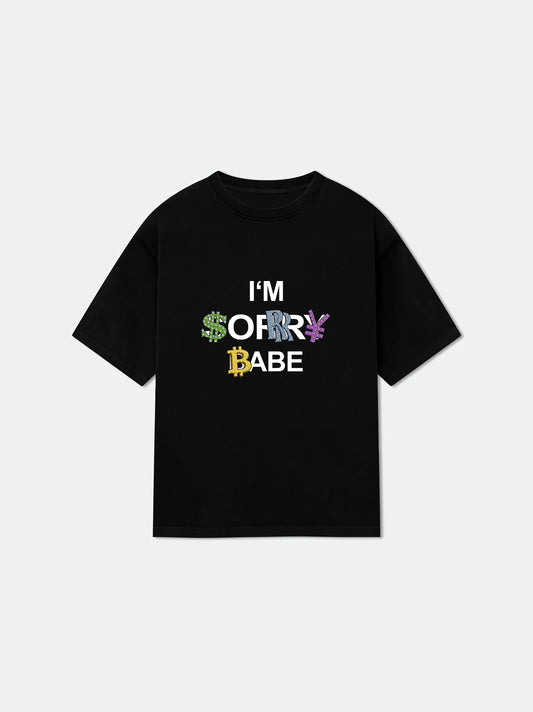 SORRY BABE SWAROVSKI T